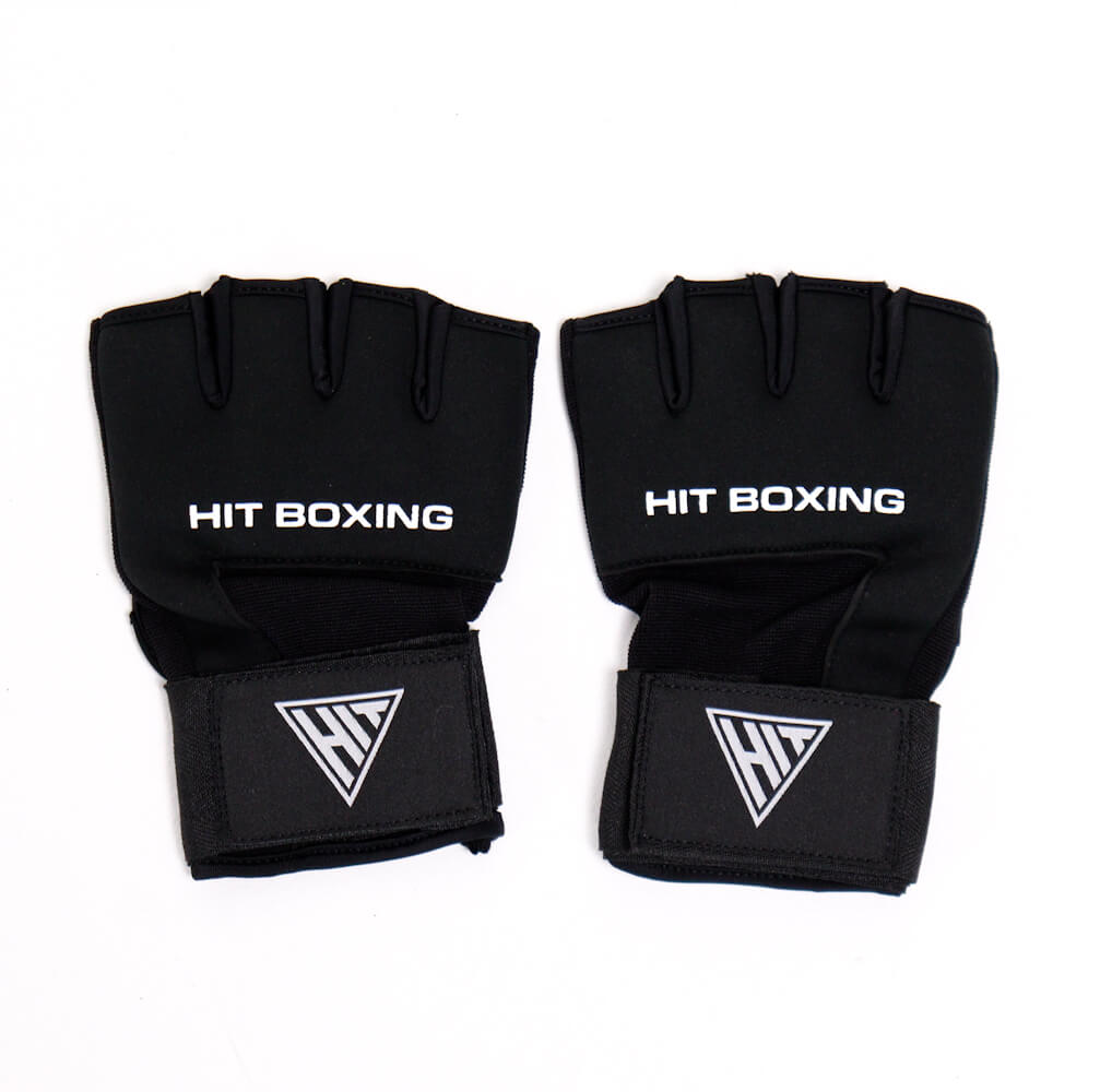 Hit Boxing Inner Gloves Black Neoprene - Main Image