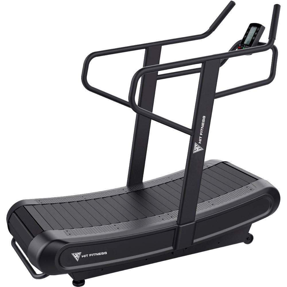 Rounded treadmill outlet