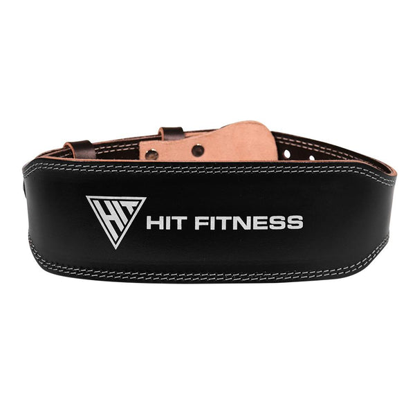 Hit Fitness Leather Weightlifting Belt McSport Ireland