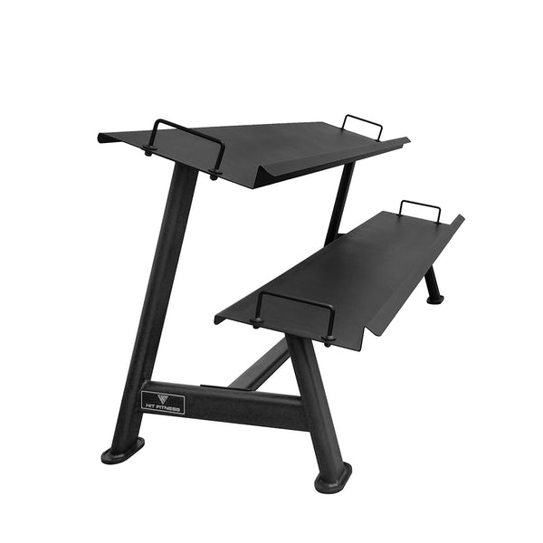 Hit Fitness Premium Hex Dumbbell Rack | 2 Tier