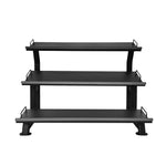 Hit Fitness Premium Hex Dumbbell Rack | 3 Tier