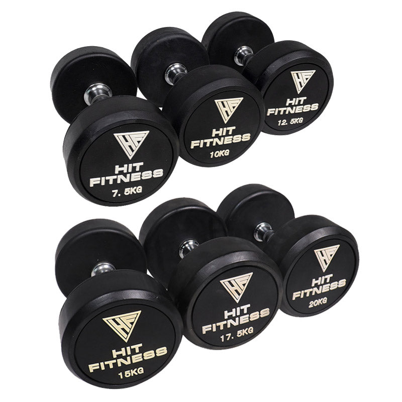 Dumbbell Rubber Plate Gym Set Dumbbell Set Rubber Weight Plates