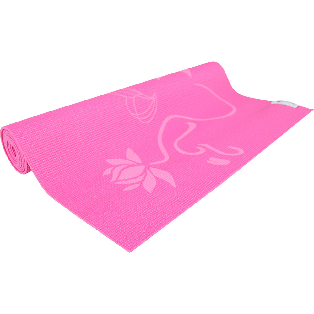 Hit Yoga Mat — 4mm — Pink Lotus — McSport