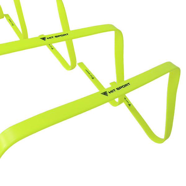 Hit Sport Agility Hurdles 6 Pack (12 Inch / 30cm)