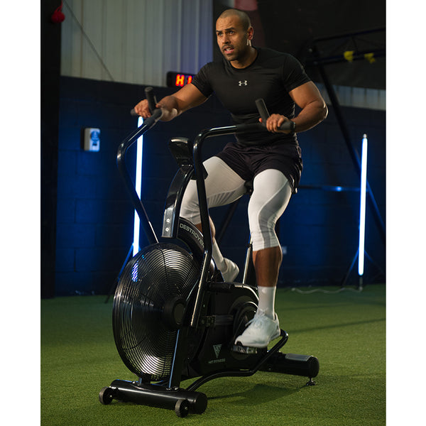 Man Using Destroyer Air Bike 