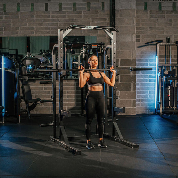 HIT FITNESS Commercial Half Rack Image McSport Ireland