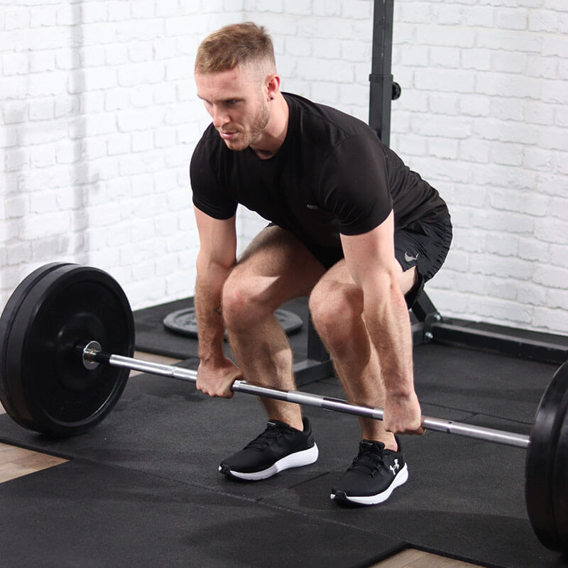 Hit Fitness Home 20kg Olympic Barbell — 7ft — McSport