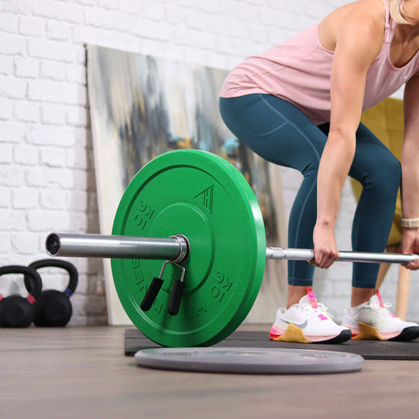 HIT FITNESS Olympic Bar 6' 15kg | Semi Commercial Image McSport Ireland