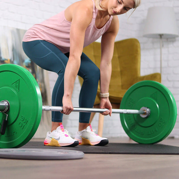 HIT FITNESS Olympic Bar 7' Mens 20kg | Semi Commercial Image McSport Ireland