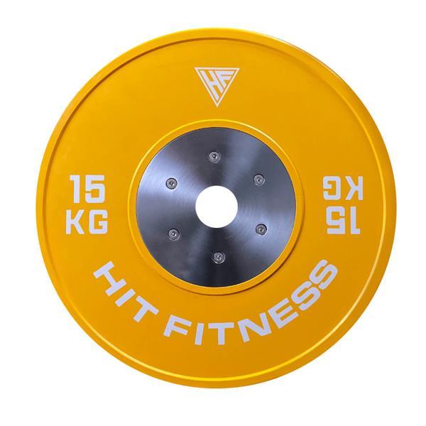 Hit Fitness Olympic Competition Bumper Plate | 15kg