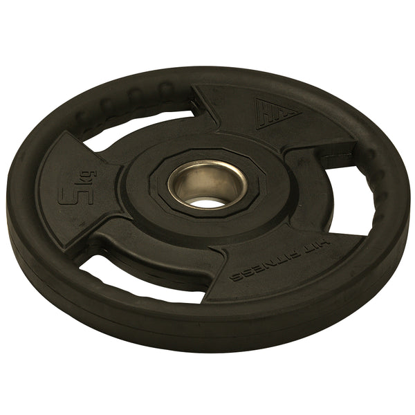 Hit Fitness Rubber Radial Olympic Weight Discs | 5kg Image McSport Ireland