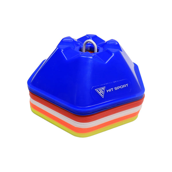 Hit Sport Hexagonal Space Marker Cone | 25-Pack