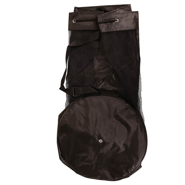 Hit Sport Black Mesh Panelled Ball Bag | Black