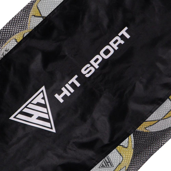 Hit Sport Black Mesh Panelled Ball Bag | Black