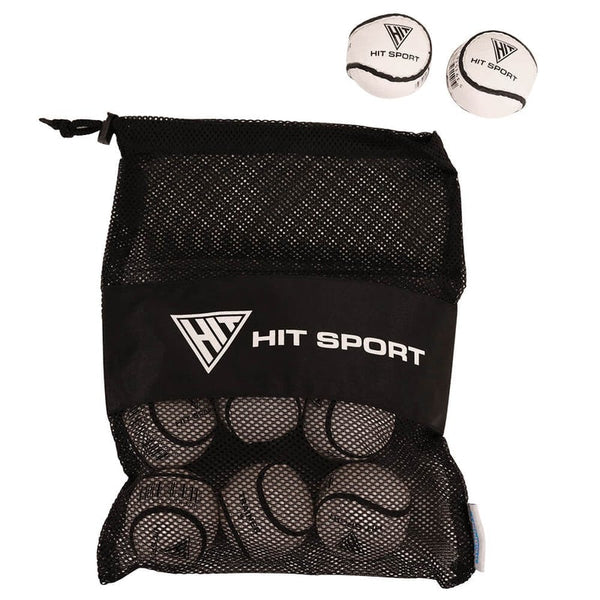 Hit Sport Sliotar Bag For 12 SliotarsSmart Touch Kids Sliotar U12's | 12 Pack + Bag