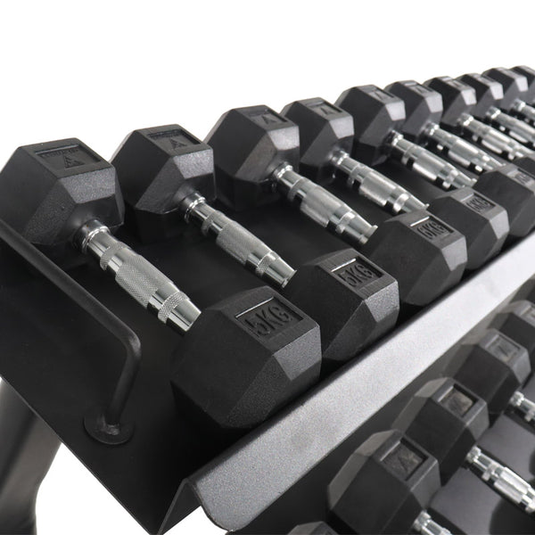 Home Gym Hex Dumbbells Pack - 12 Pairs | 5kg to 25kg