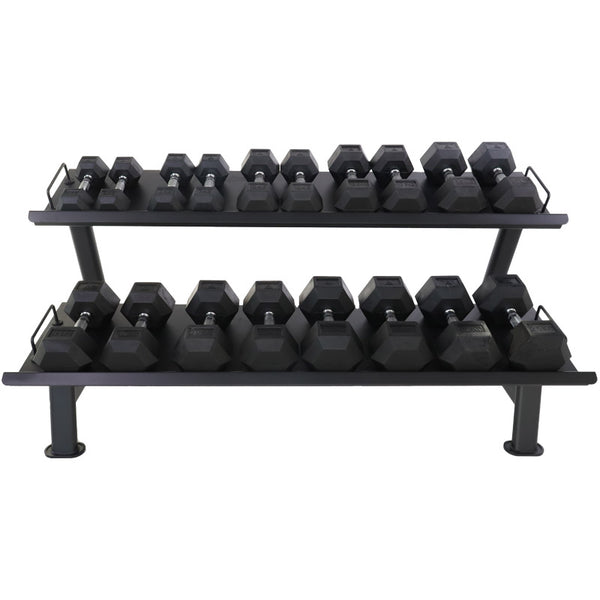 Home Gym Hex Dumbbells Pack - 9 Pairs | 5kg to 25kg