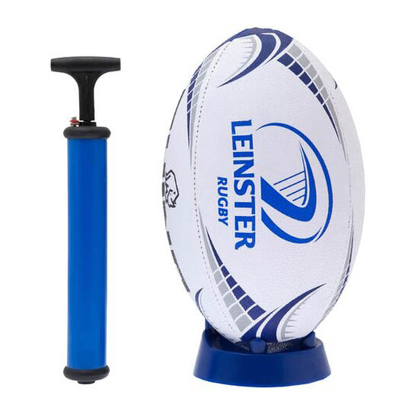 Leinster Rugby Gift Set | Rugby Ball, Hand Pump, Kicking Tee