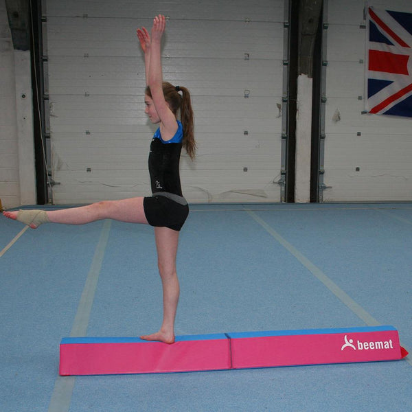 Beemat Foldable Pink Balance Beam Image McSport Ireland
