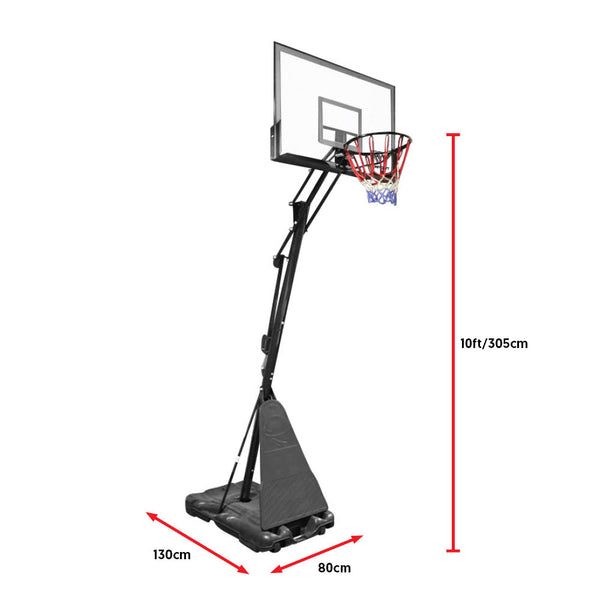 Hit Sport 10ft Gametime Premium Adjustable Basketball Unit | Series 4 Image McSport Ireland