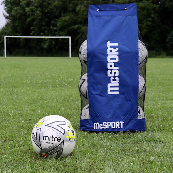 Mitre Junior Lite Match Football (320g) | 10 Pack + Bag