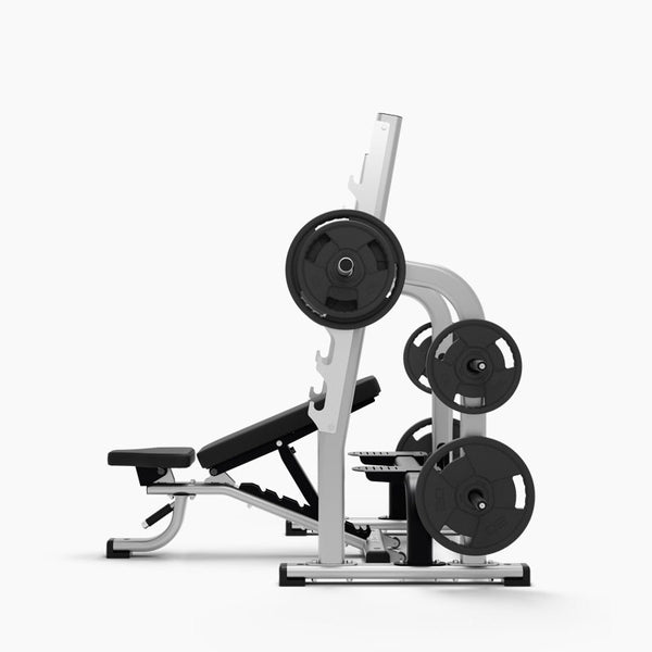Exigo Olympic Adjustable Multi Bench - Side