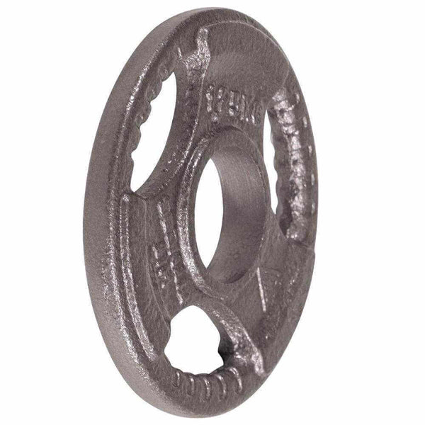 Olympic Cast Iron Tri-Grip Disc | 1.25kg Image McSport Ireland