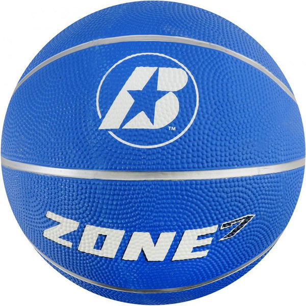 Baden Zone Rubber Coloured Basketballs (Blue) | Size 7