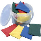 Tuftex Bean Bags Bucket Assorted Colours | Pack of 12 Image McSport Ireland
