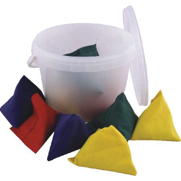 Tuftex Pyramid Bean Bag Team Colours | Pack of 12 Image McSport Ireland