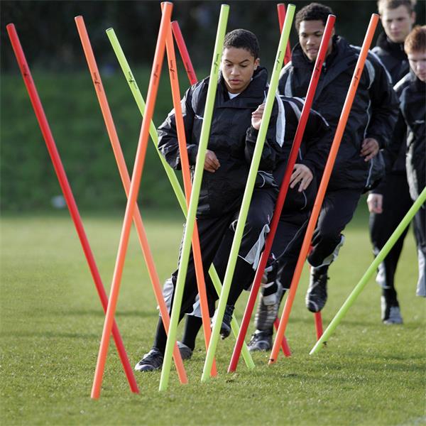Precision Boundary Poles | Pack of 12 | Assorted Colours Image McSport Ireland