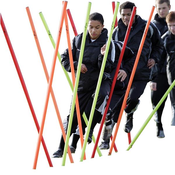 Precision Boundary Poles | Pack of 12 | Assorted Colours Image McSport Ireland