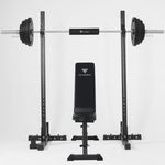 Squat Stands with weights