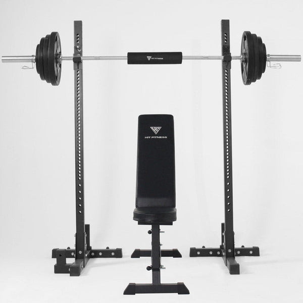 Squat Stands with weights