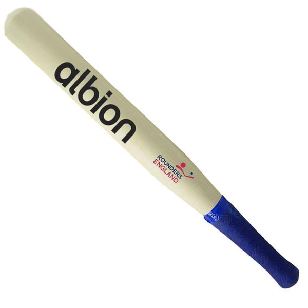 Imported Wooden Unspliced Rounders Stick (Rubber Grip) Image McSport Ireland