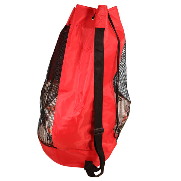 McSport Heavy Duty Ball Bag | Red Image McSport Ireland