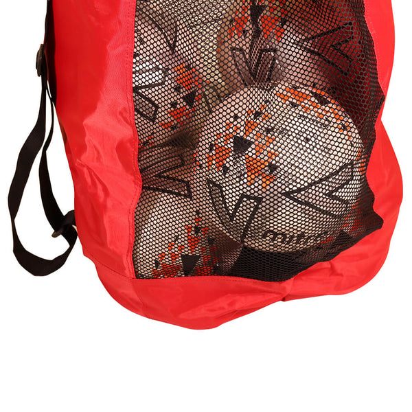 McSport Heavy Duty Ball Bag | Red Image McSport Ireland