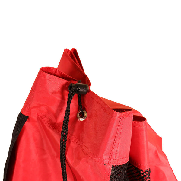 McSport Heavy Duty Ball Bag | Red Image McSport Ireland