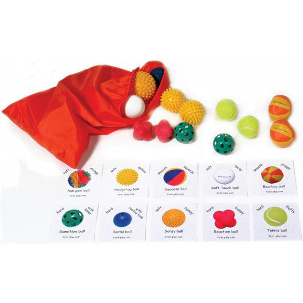 First-Play Tactile Ball Pack | (20 Ball Pack) Image McSport Ireland