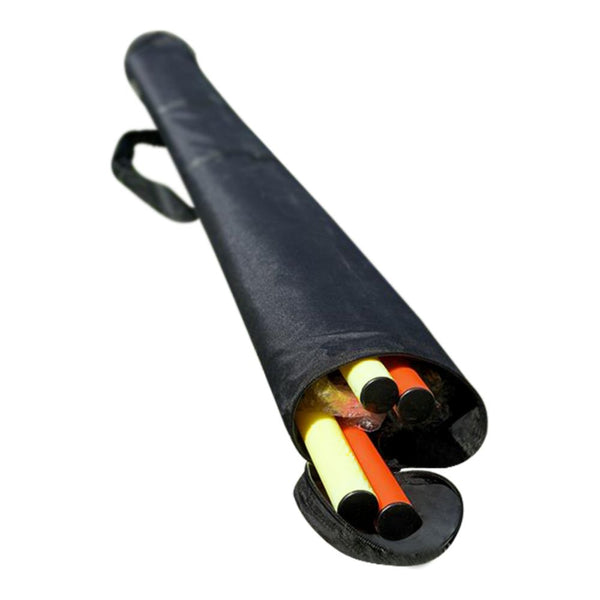 Hit Sport Training Boundary Poles Orange/Yellow Set of 12 with Bag Image McSport Ireland