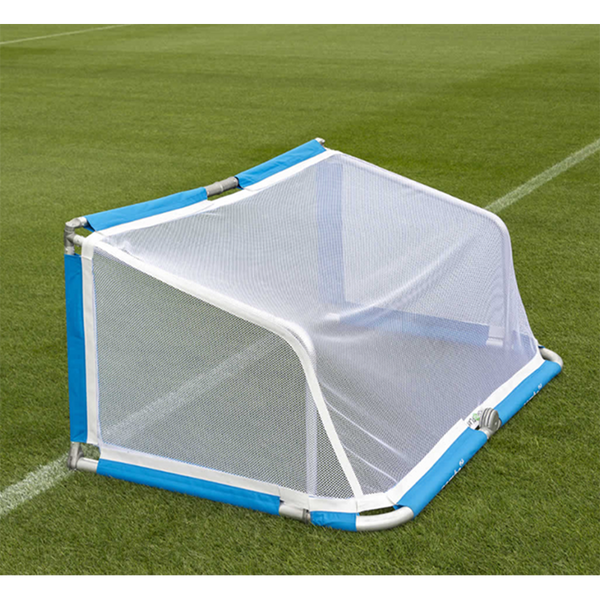 Samba Aluminium Folding Goals | 6' x 4' on a Soccer Pitch