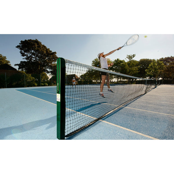 Harrod S8 76mm Square Socketed Tennis Posts Image McSport Ireland