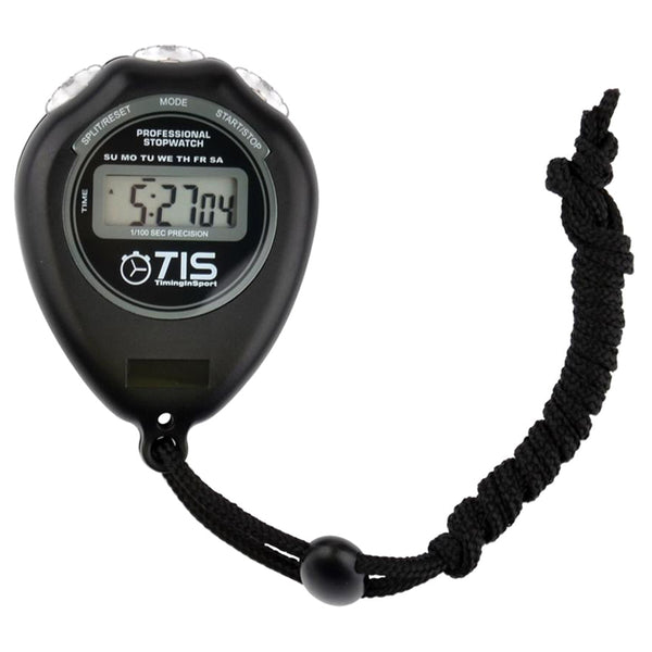 TIS Pro 018 Stopwatch - Black Image McSport Ireland