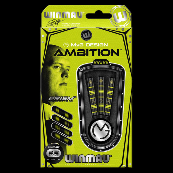 Winmau MVG Ambition Steel Tip Darts | Image McSport Ireland