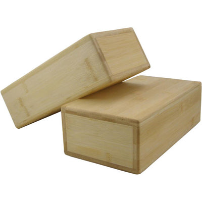 Fitness Mad Hollow Bamboo Yoga Brick Image McSport Ireland