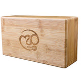 Fitness Mad Hollow Bamboo Yoga Brick Image McSport Ireland