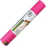 Fitness Mad Warrior II Yoga Mat | 4mm in pink