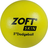 First-Play Zoftskin 5" Yellow Dodgeball Image McSport Ireland